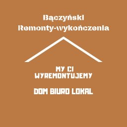 Krzysztof Bączyński - Zabudowy Łazienek Dzierzgoń