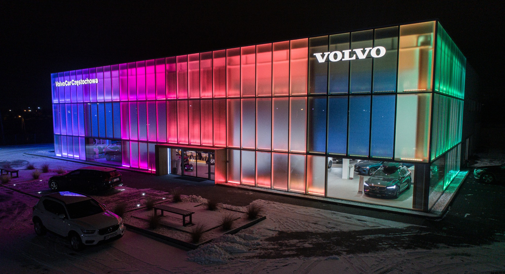 Fotografia nieruchomości - zdjęcia z drona salonu samochodowego | Fotografia, Filmowanie - Częstochowa, Śląsk