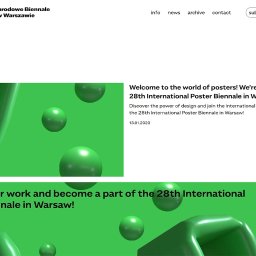 DM PLUS - Międzynarodowe Biennale Plakatu w Warszawie
