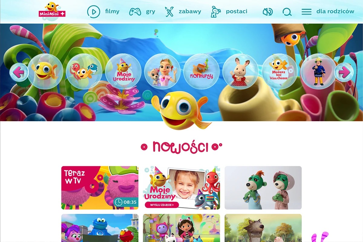 Serwis internetowy MiniMini+