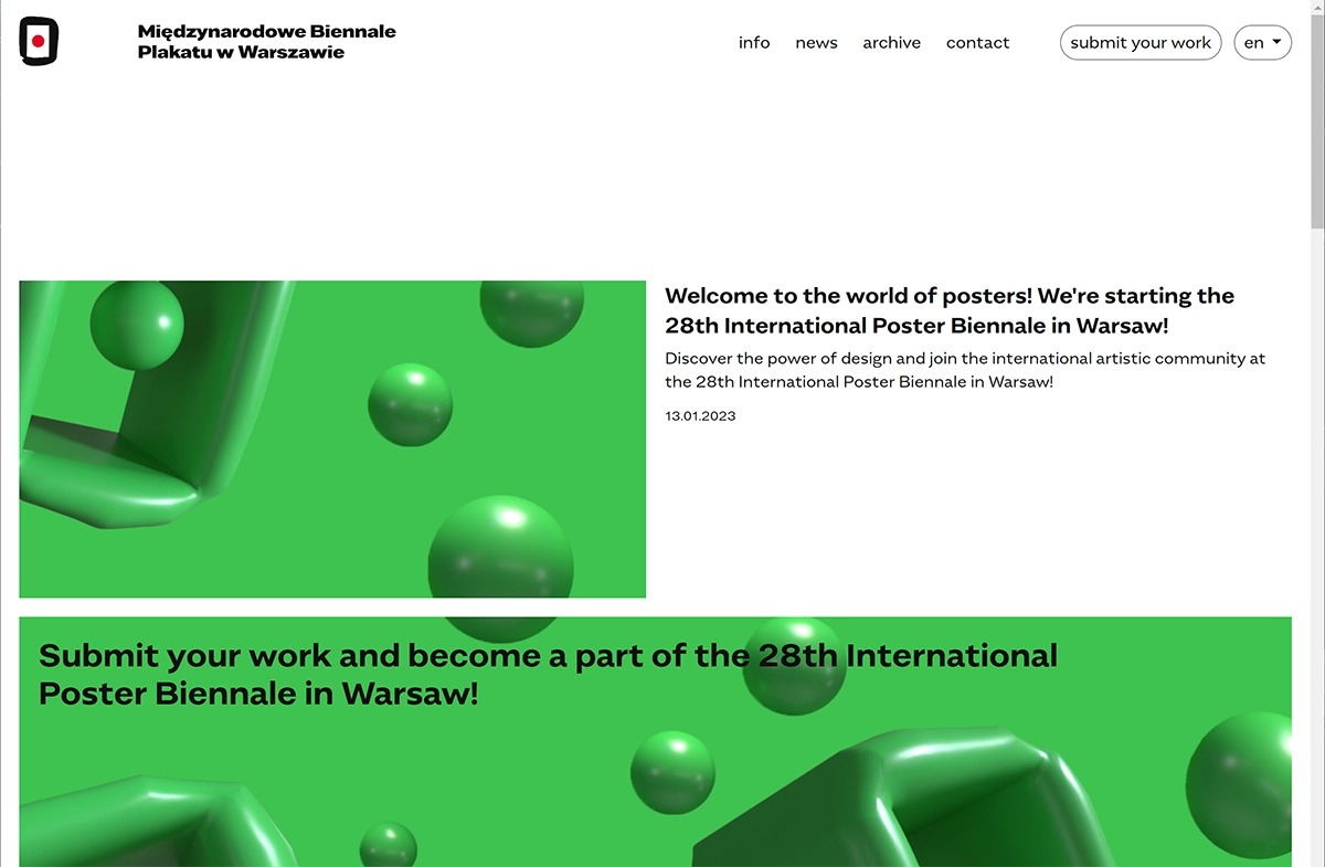 Międzynarodowe Biennale Plakatu w Warszawie