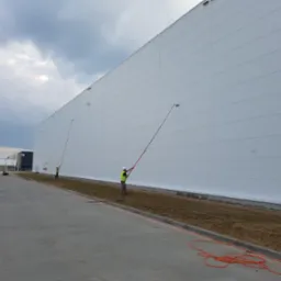 Mycie hali wodą demineralizowaną