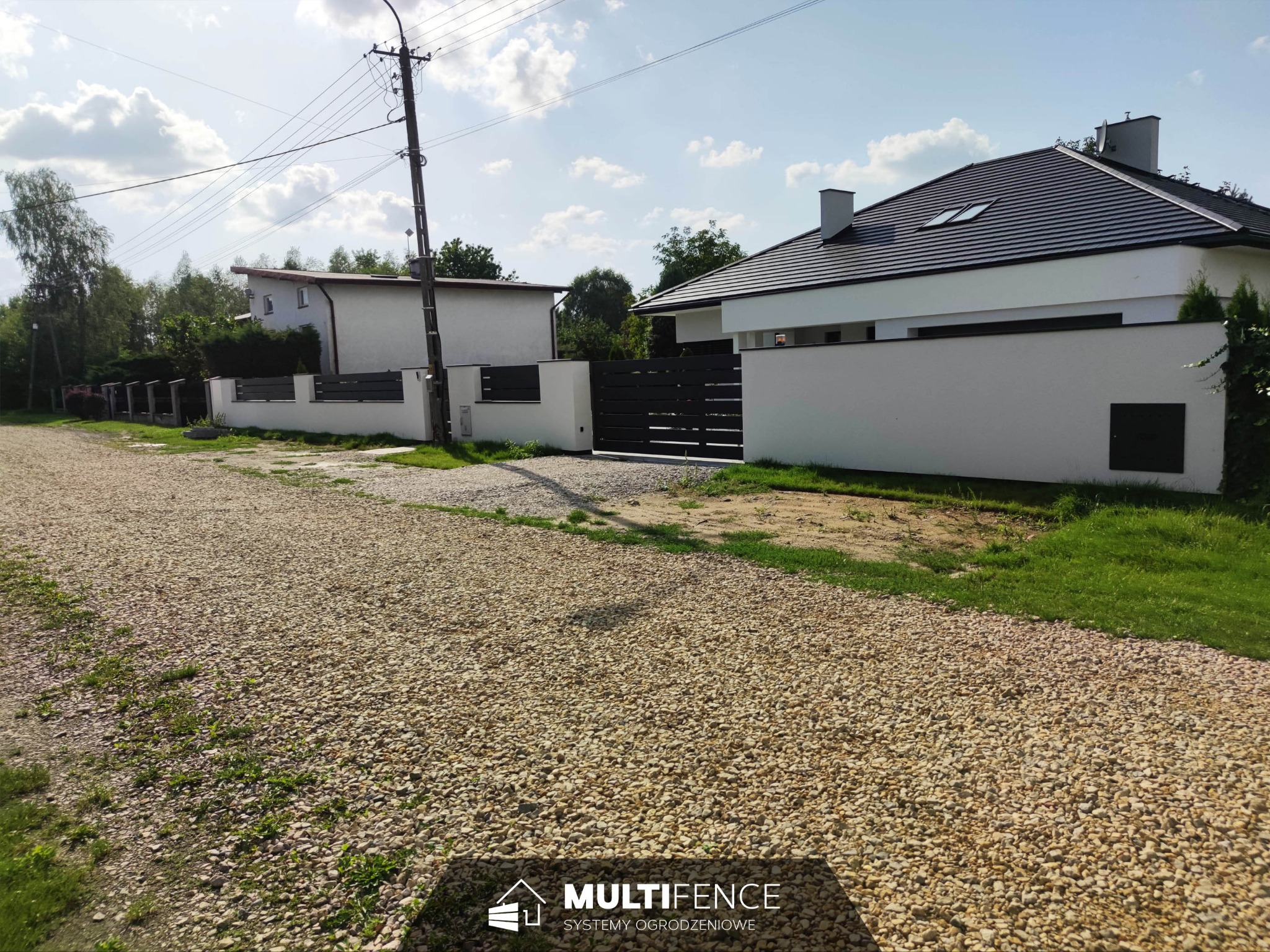 Kompleksowe wykonanie ogrodzenia od fundamentu po automatyke