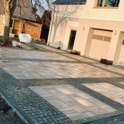 Kostka brukowa Toledo Polbruk, granit cięto-łupany 8x8, 10x10