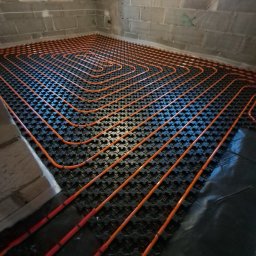 Instalacja ogrzewania podlogowego 