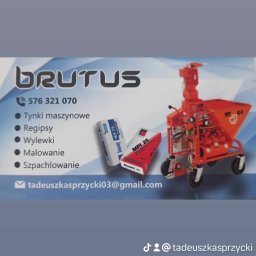 Brutus tynki maszynowe.prace ogólno budowlane - Murarz Nowy Targ