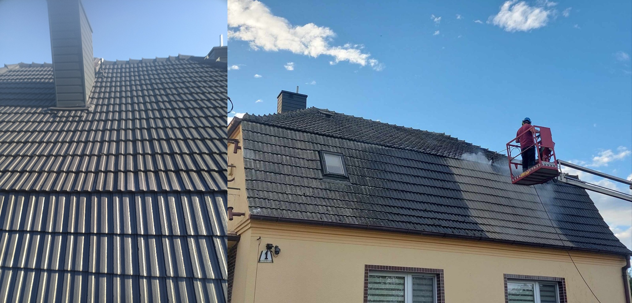 mycie i malowanie dachu