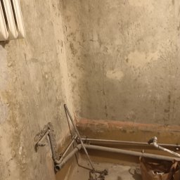 remont hydrauliki z wanny na podłączenie prysznicu