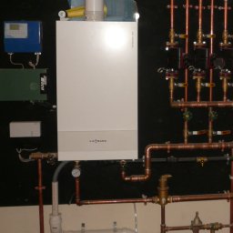 M-tech Mariusz Bartosz - Montaż kotła.