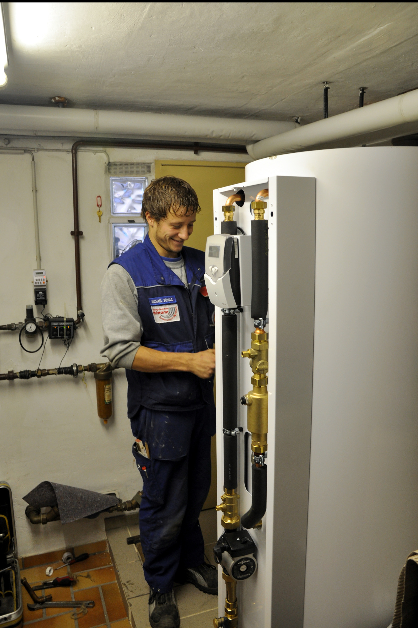 Montaż kotła gazowego