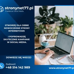 Tworzenie stron internetowych Ścinawa 1