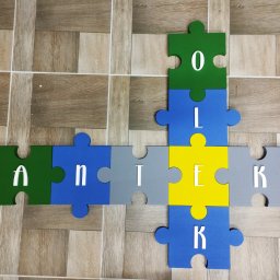 puzzle dekoracyjne do dziecięcego pokoju