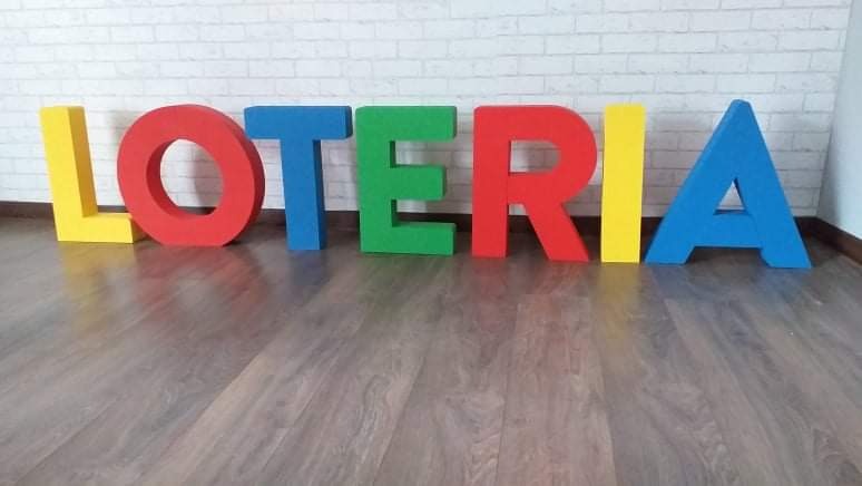 Litery stojące na event