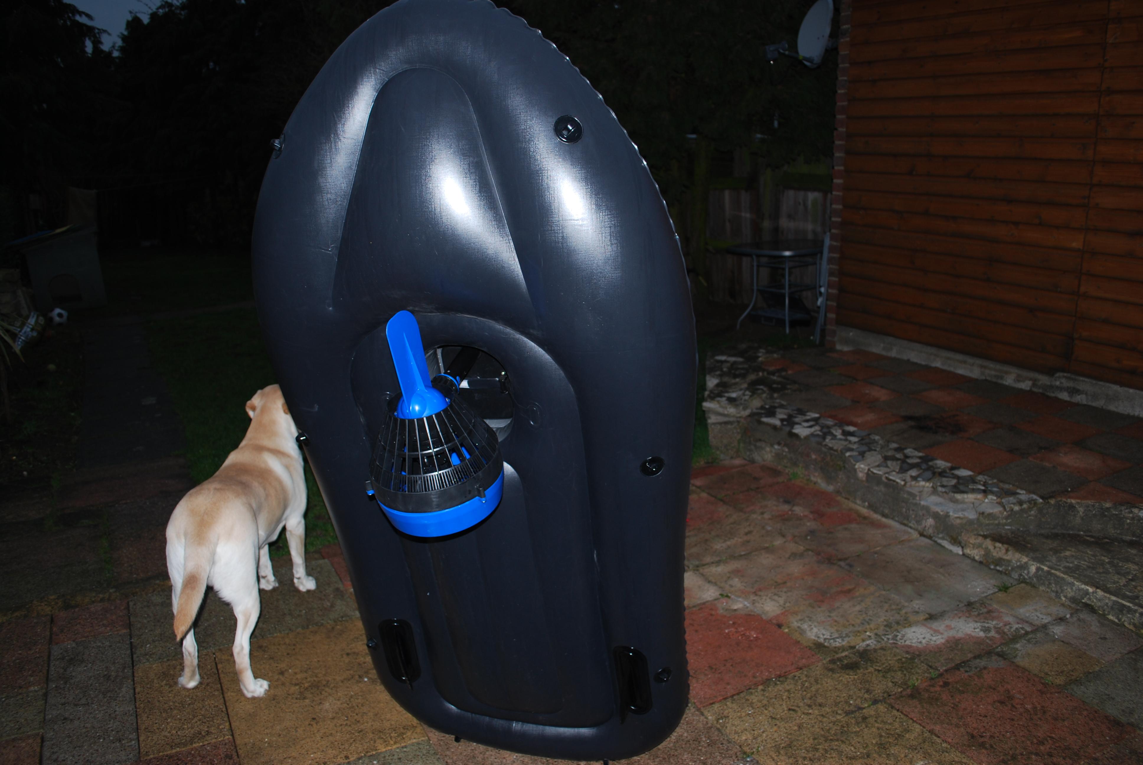 Skuter wodny pompowany