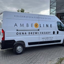 Amberline - Oklejony Pojazd Samochód Dostawczy