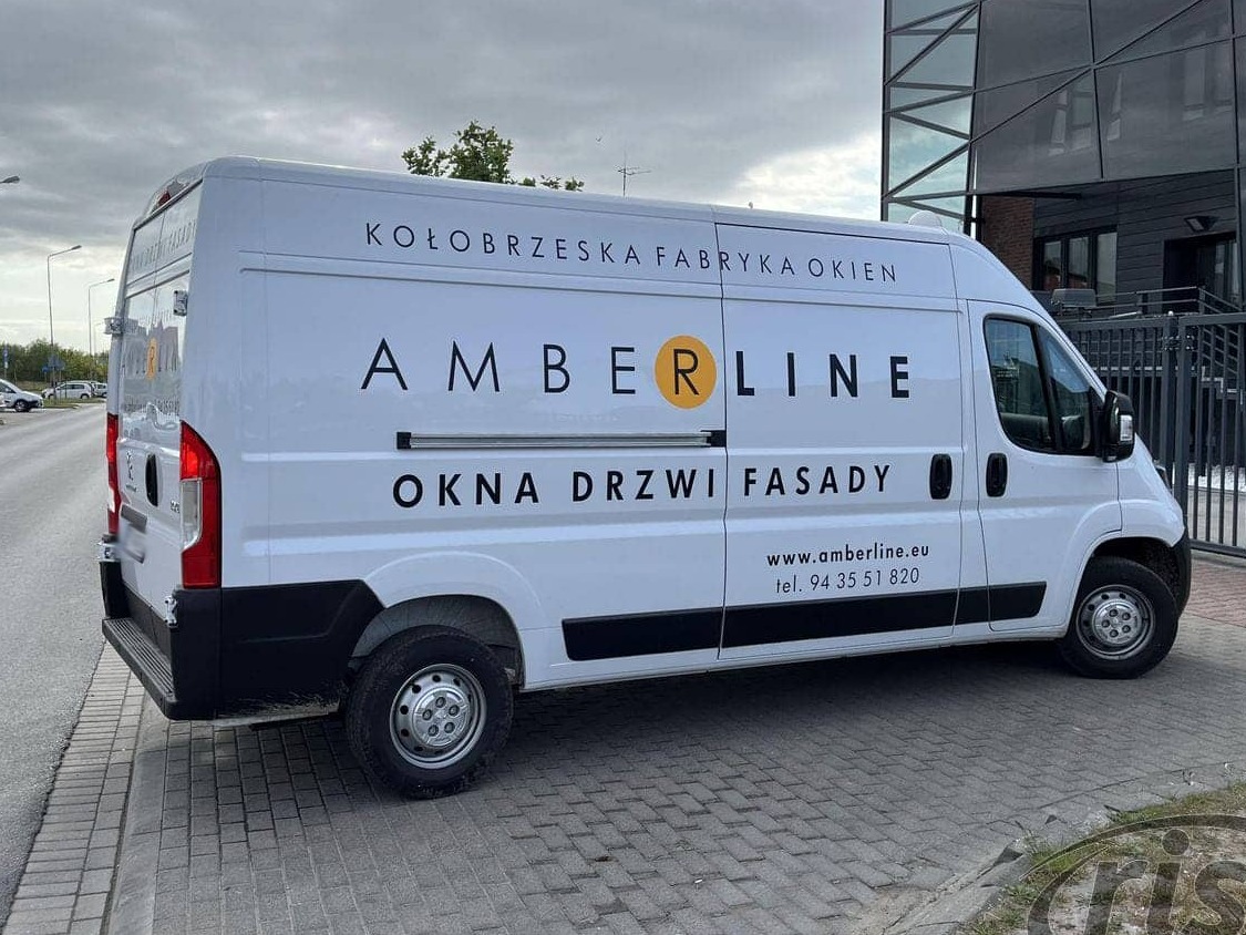 Amberline - Oklejony Pojazd Samochód Dostawczy