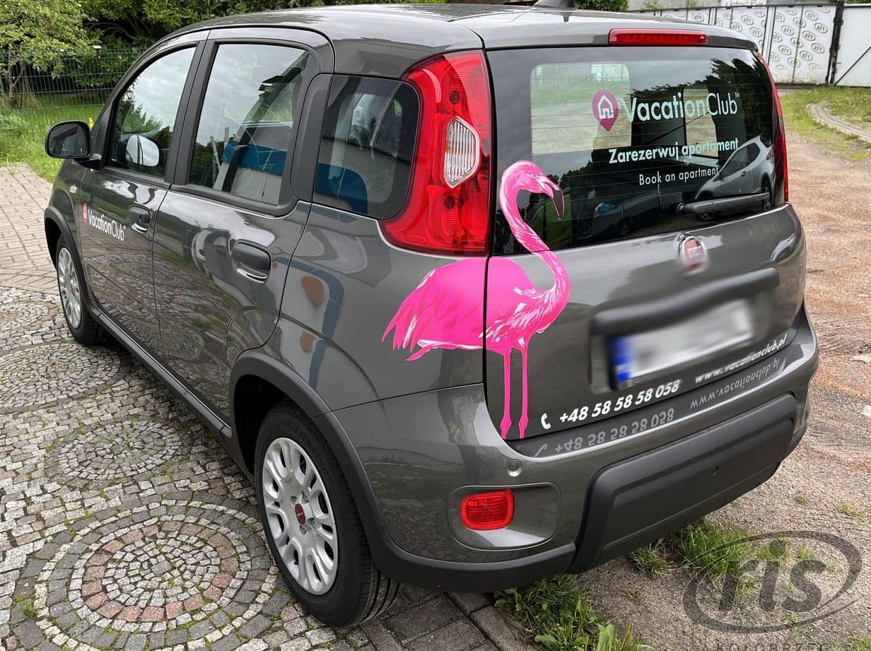 Vacation Club - Oklejony Pojazd Samochód