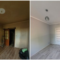 STEFAN REMONTY - remont pokoju po osobie palącej