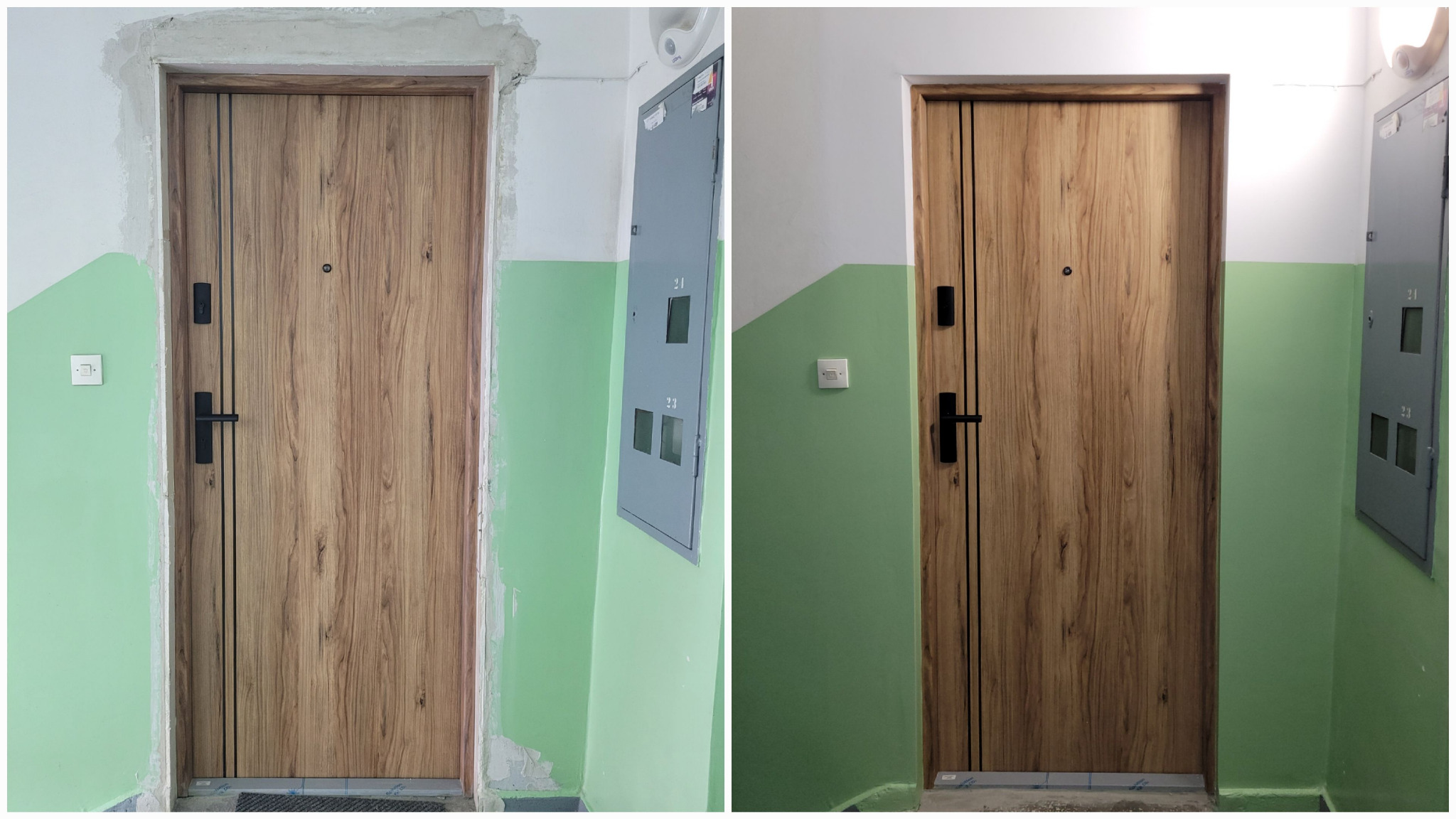 obróbka drzwi po firmie która je wstawiła