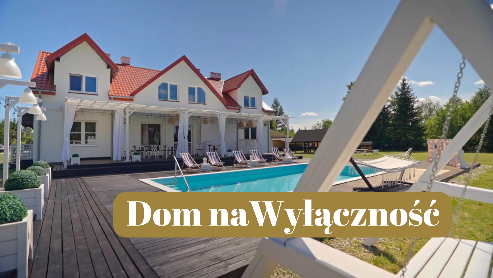 Obiekt dla Grup i Firm - na wyłączność, Wieczór Panieński, Dom z basenem, Jacuzzi , Basen,