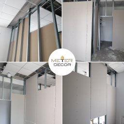 METER DECOR VADYM TYMOSEVYCH - Montaż ścianek działowych z płyt gipsowo-kartonowych