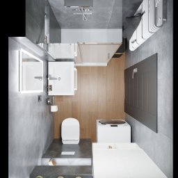 Projekt i wizualizacja łazienki