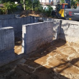 Rozbiórki budynków Korytnica 1