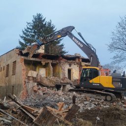 Rozbiórki budynków Korytnica 2