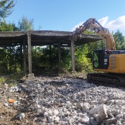 Rozbiórki budynków Korytnica 3