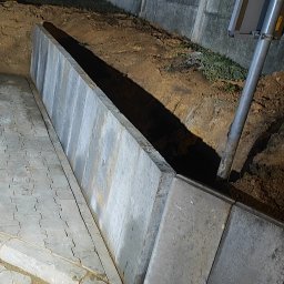 Układanie kostki brukowej Wieluń 1