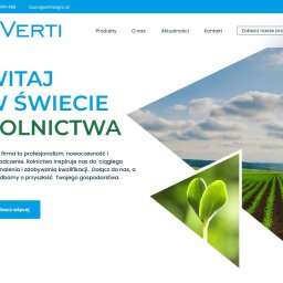 Firma Rolnicza
Projekt i wykonanie strony internetowej