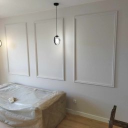 Zrealizowane w pełnym zakresie wykończenie mieszkania.