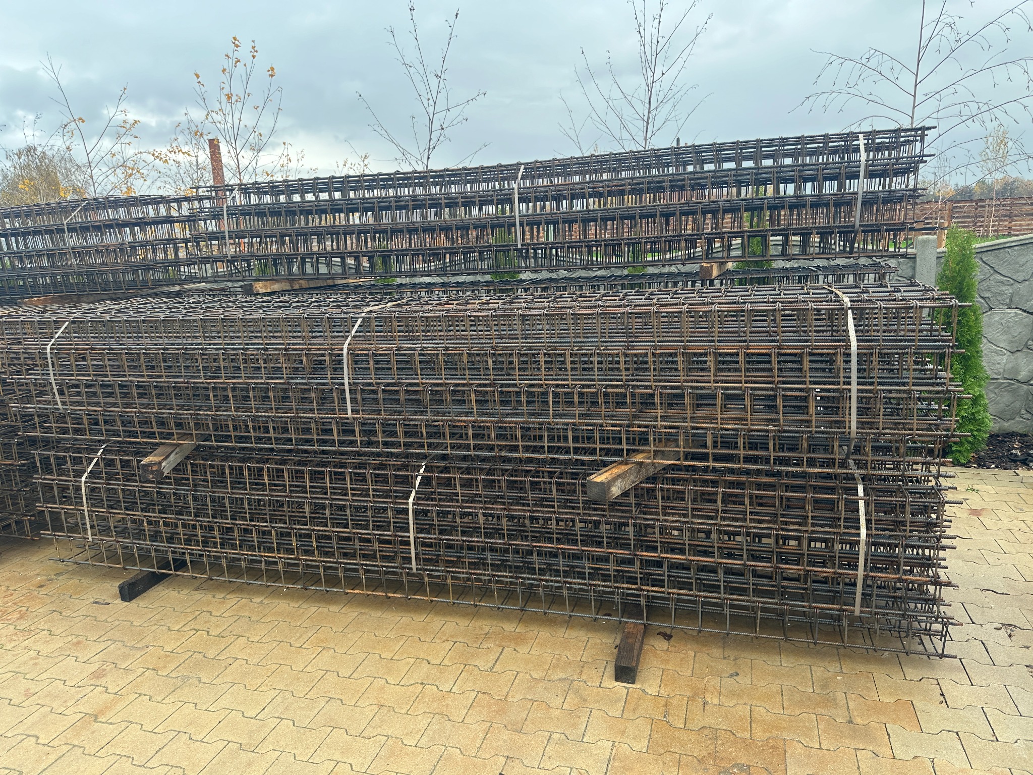 Zbrojenia budowlane.