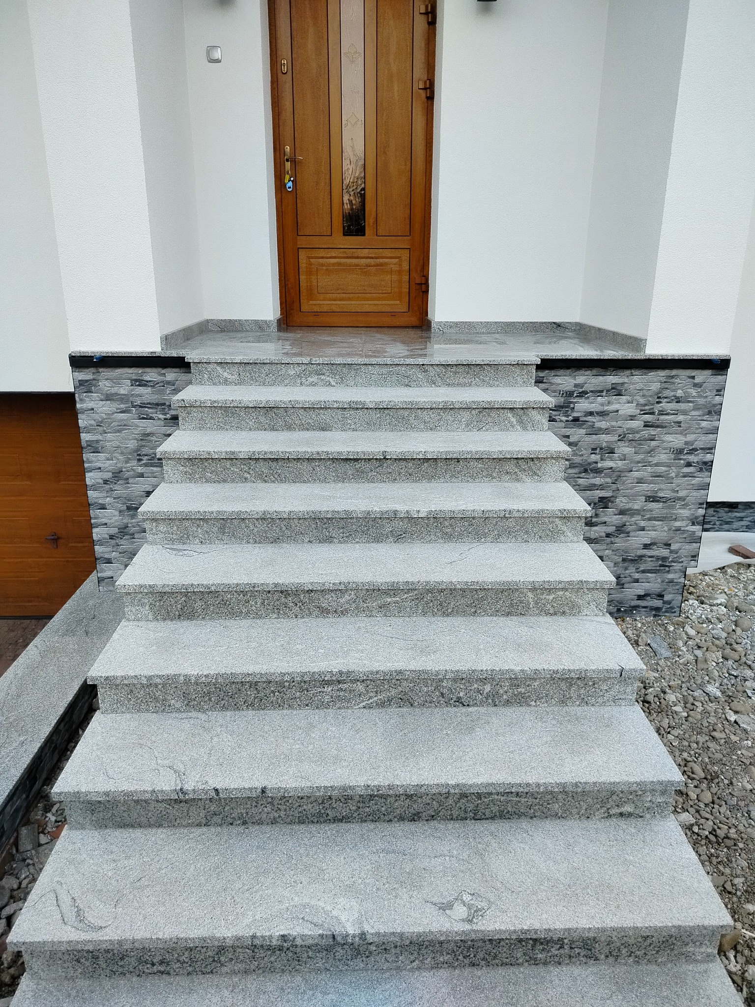 Granit płomień poler cupan grenn