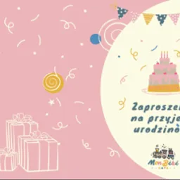 zaproszenie na urodziny dla kawiarni