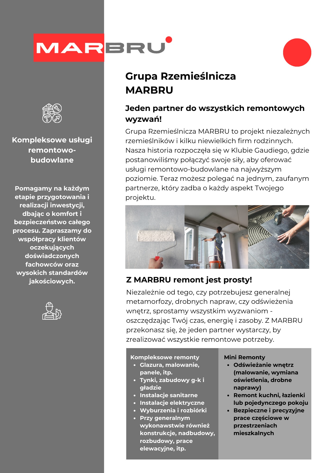 Projekt logo i materiałów promocyjnych