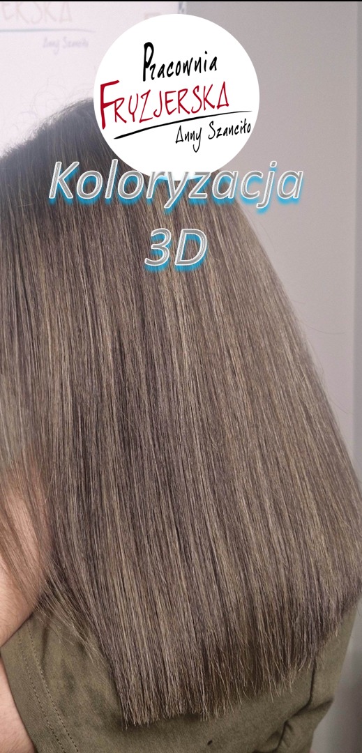 Koloryzacja 3D - fryzjer Legnica