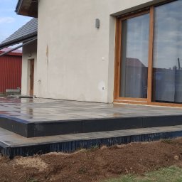 Układanie kostki brukowej Drygały 3