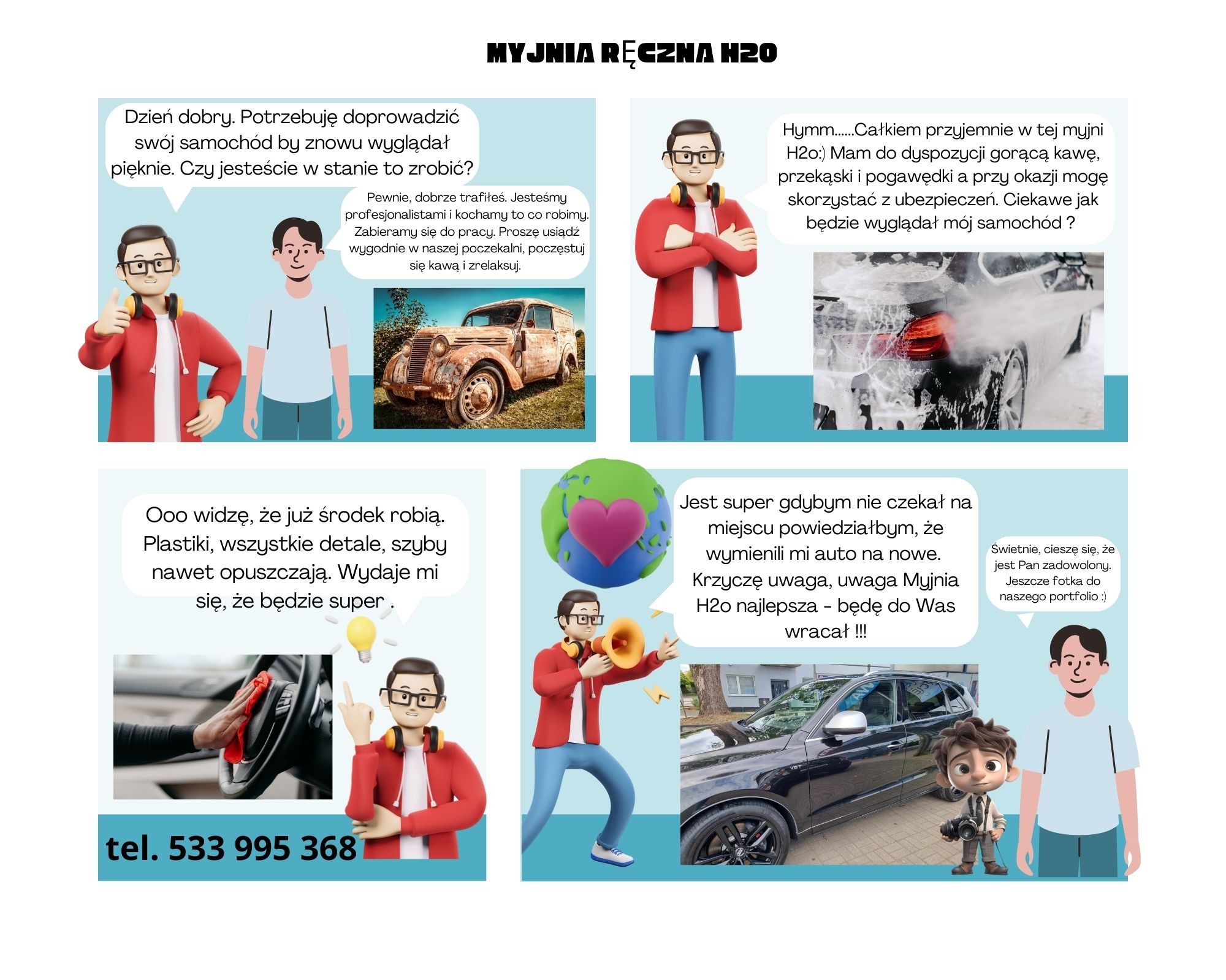 Na ponure i zimne dni polecamy nasz komiks:)