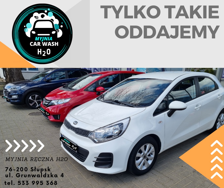 Tylko takie czyściutkie oddajemy!