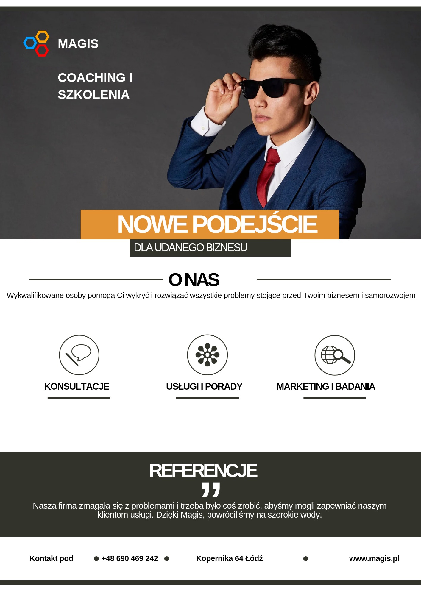 Coaching i szkolenia z zakresu samorozwoju i motywacji