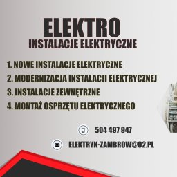 Elektro instalacje elektryczne - Pogotowie Elektryczne Zambrów