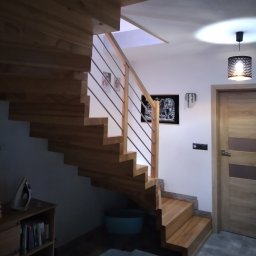 Schody drewniane Sułkowice 2