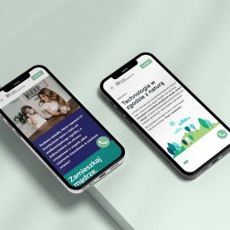 Przykład designu strony internetowej