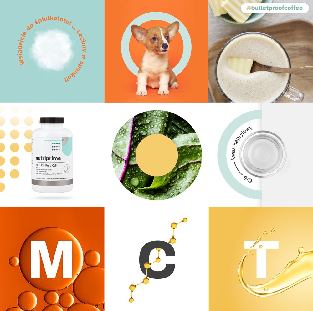 Przykład postów na Instagram