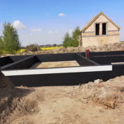 Fundament Przygotowany do Zasypu