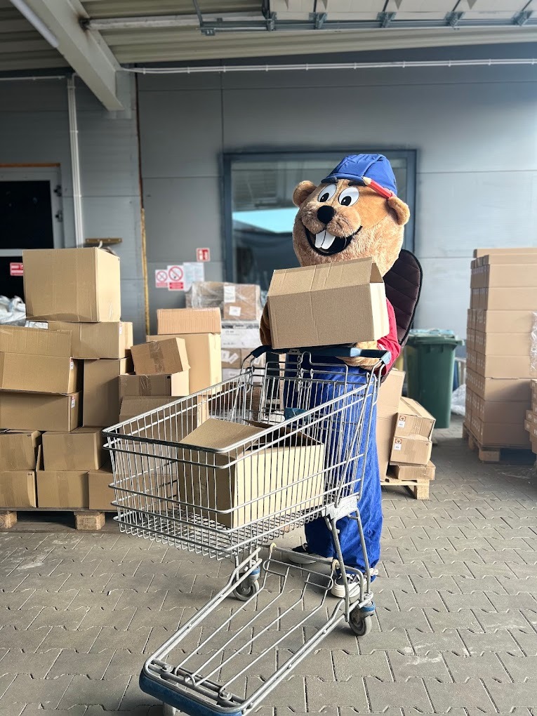 Bóbr Bob już pakuje Wasze paczki!
