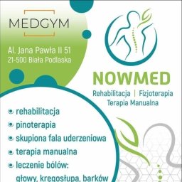 NOWMED Rehabilitacja, Fizjoterapia, Terapia Manualna SEBASTIAN NOWAK - Masażysta Biała Podlaska