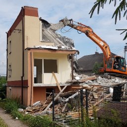 Rozbiórki budynków Jaworzno 1