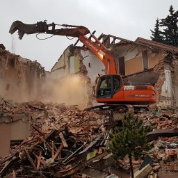 Rozbiórki budynków Jaworzno 2